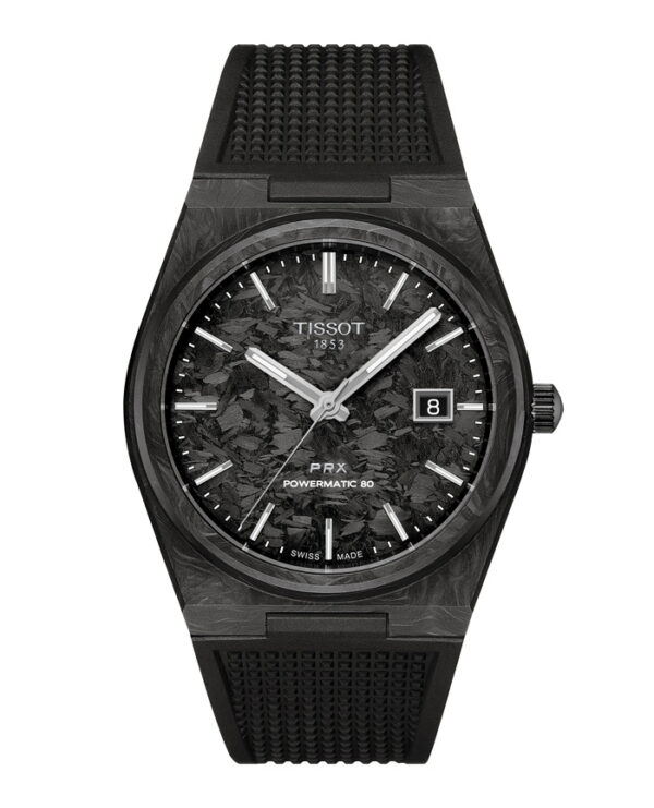 T1379079720100 Tissot PRX Powermatic 80 40 mm Carbone forgé